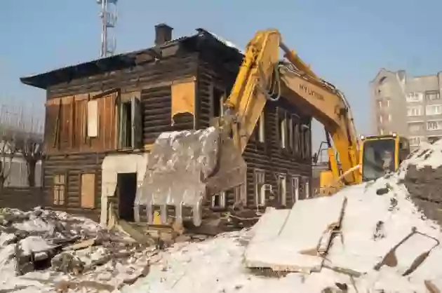 В Красноярске начался снос домов для реконструкции Боготольского переулка